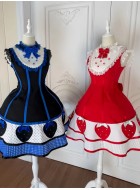 Tatata Grotesque Miss Strawberry JSK(Pre-Order/2 Colours/Full Payment Without Shipping)